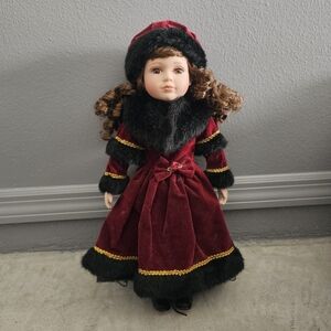 Vintage porcelain doll